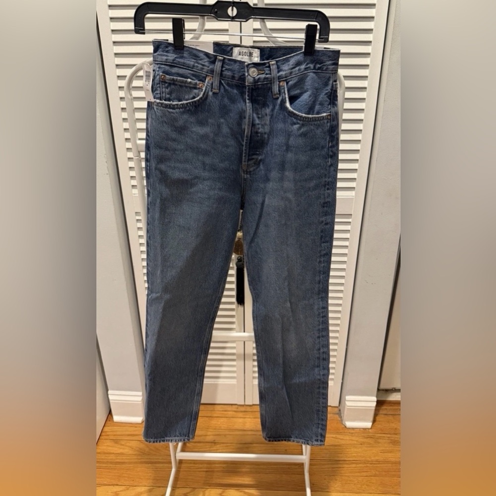 Agolde 90’s Jeans Mid Rise Loose Fit Women’s Size 23 Blue